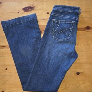 Ariat Women's Dark Blue Boot Cut Jeans